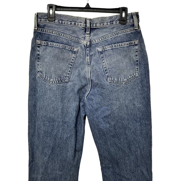 Topshop Women's Dad Jeans Distressed High Rise 8/30 NWT Button Fly - Picture 6 of 9